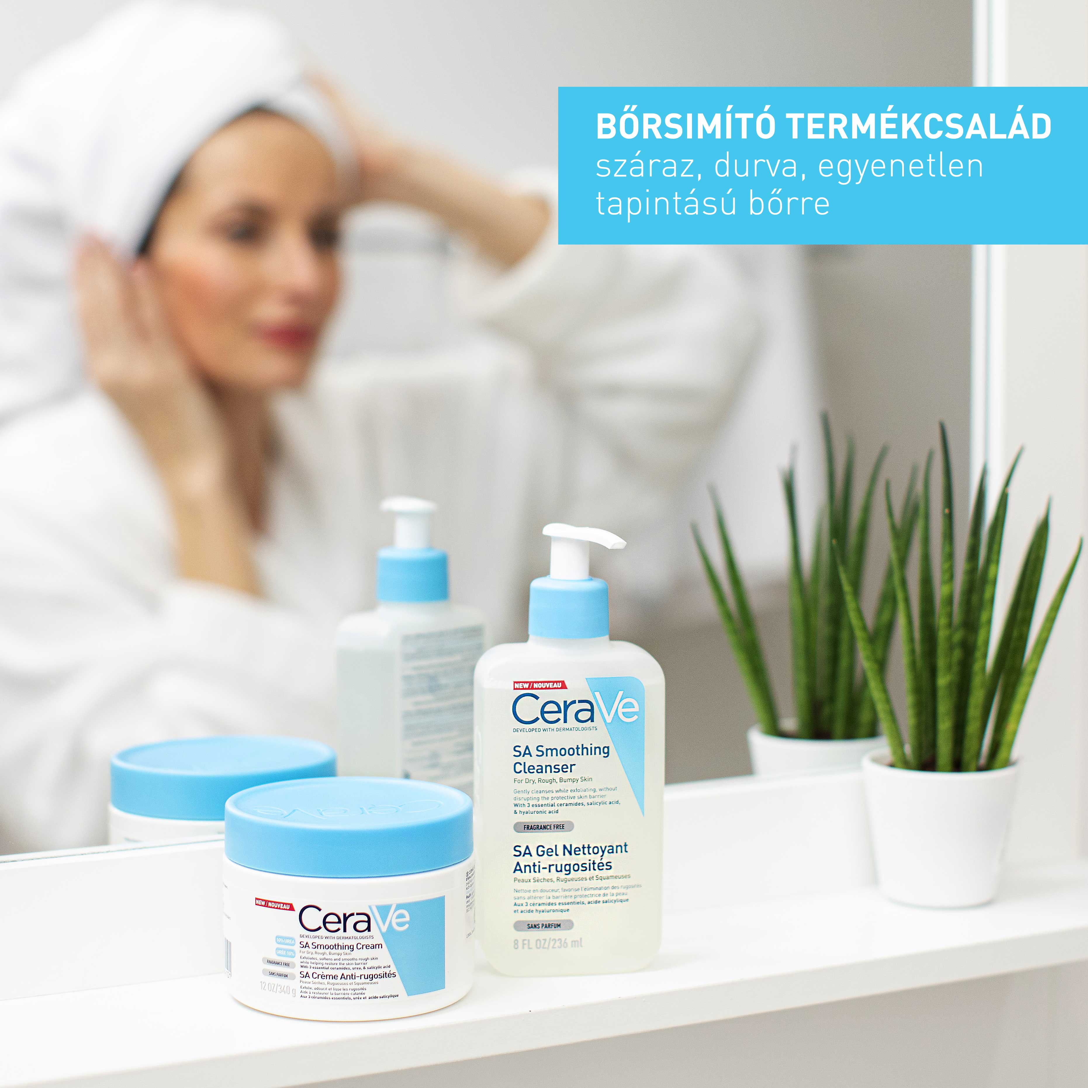 CeraVe SA termékek az őszi arcápolásban – szalicilsavas bőrmegújítás kíméletesen