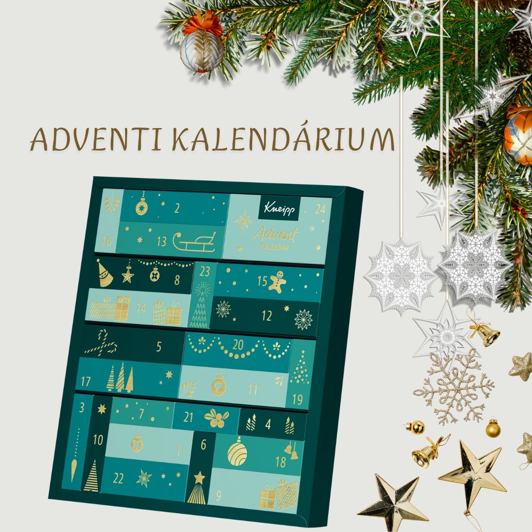 Kneipp Adventi Kalendárium – 24 nap természetes kényeztetés a téli időszakra